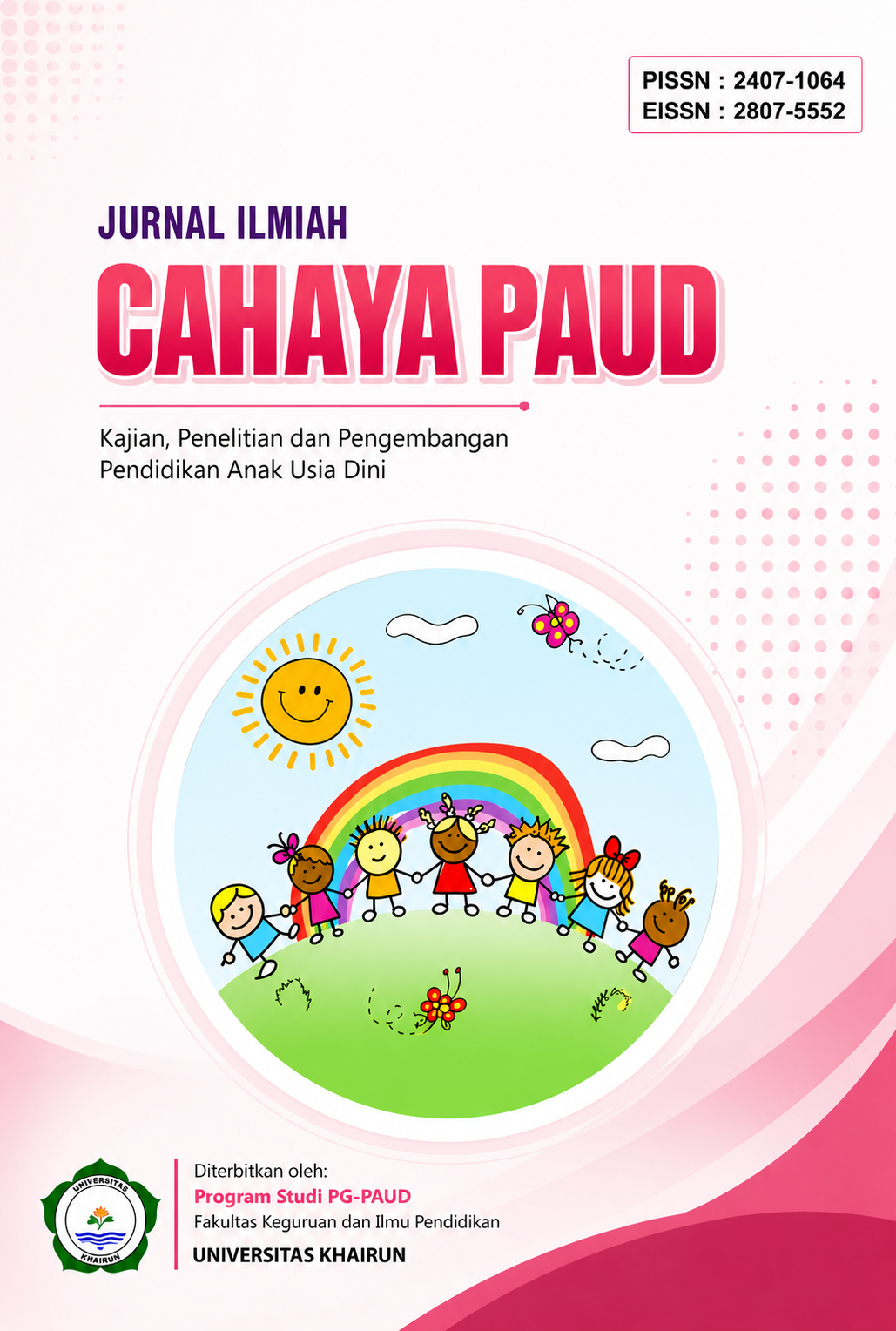 Cover Jurnal Ilmiah Cahaya Paud