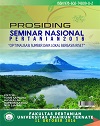 Cover Prosiding Seminar Nasional Pertanian Tahun 2016
