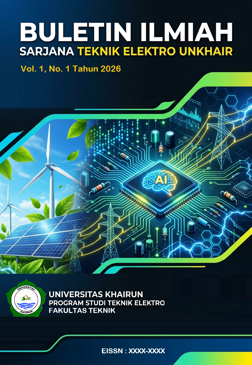 Cover Buletin Ilmiah Sarjana Teknik Elektro Unkhair